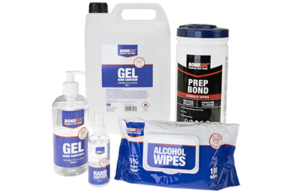 BondLoc Sanitiser Range