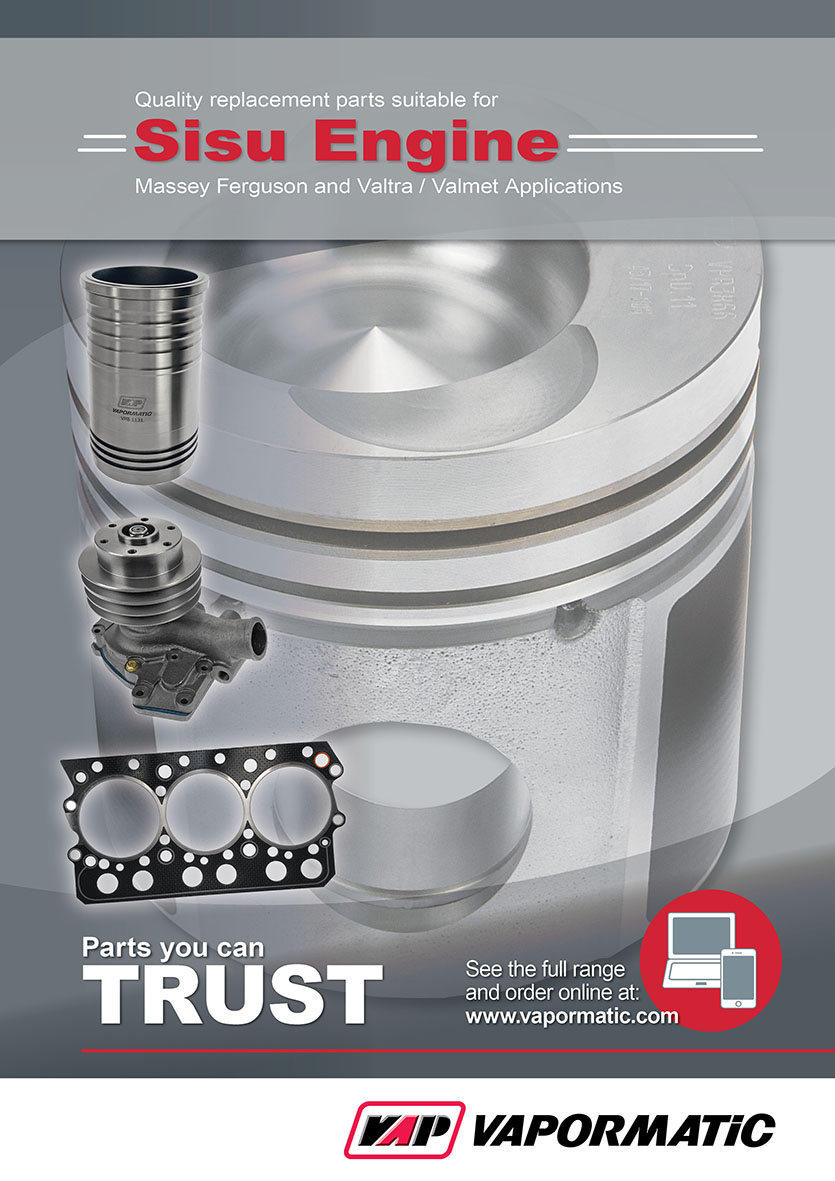 Sisu Engine Catalogue Front Cover